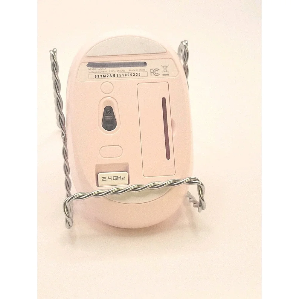 Pink Wireless Mouse With‎ Dongle